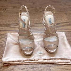 Prada Slingback Sandals